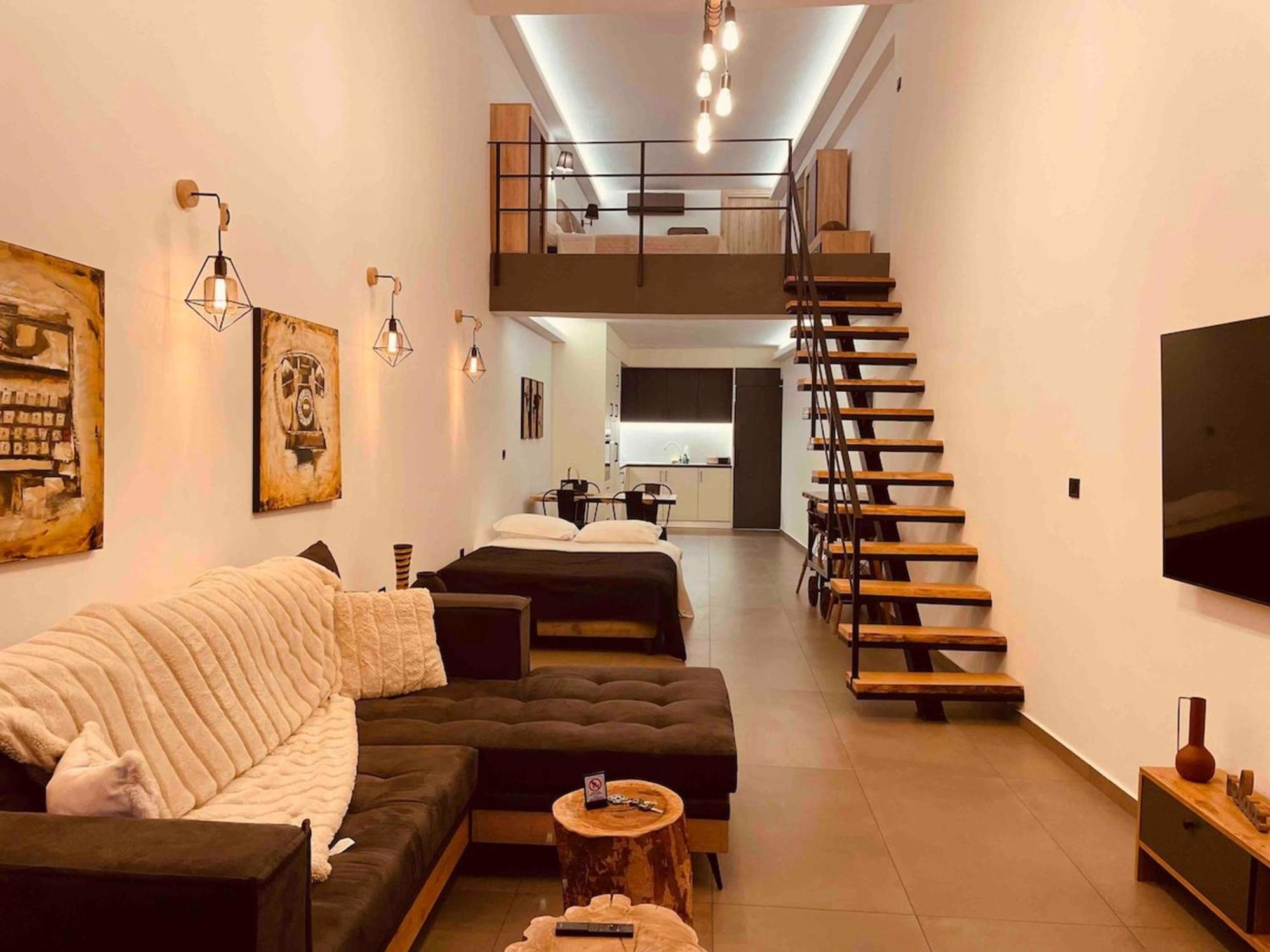 Апартаменти Loft Athens -Nomad Friendly # Superhost Hub# Екстер'єр фото